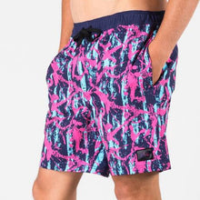 Load image into Gallery viewer, Rusty boardshorts blue nights elastic
