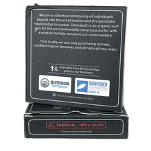 Load image into Gallery viewer, Cannabax Surf Wax packaging
