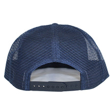 Load image into Gallery viewer, Star Trucker  White on Blue
